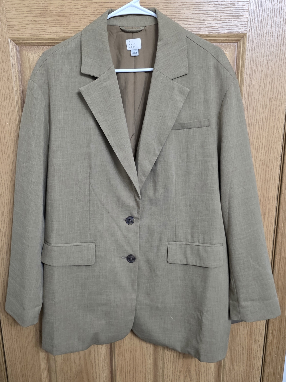 a new day Khaki Relaxed Blazer